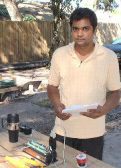 CLICK HERE to see Sanjay and Jurgen at the Kissimmee River near one of the water quality sampling sites.